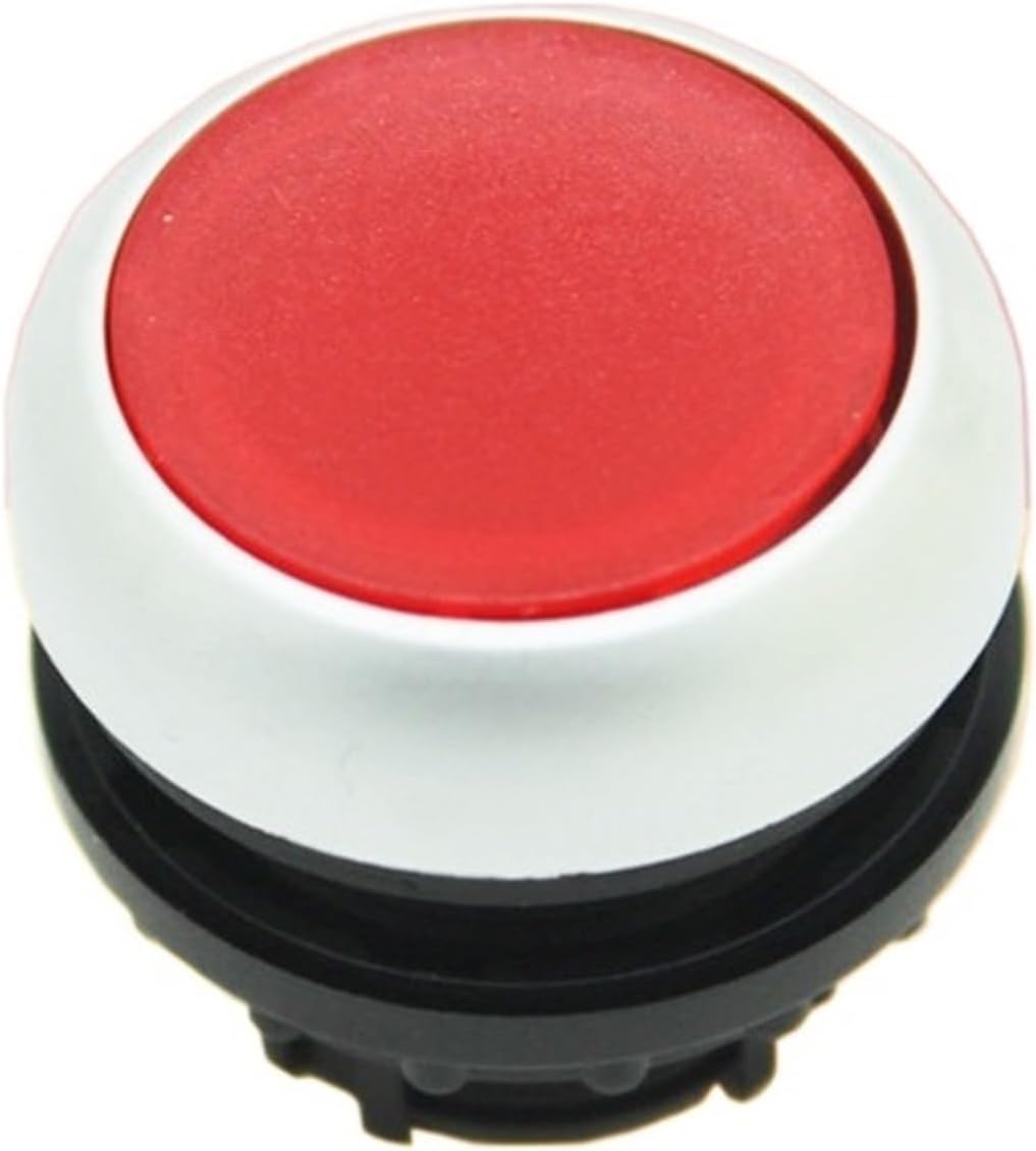 Red Reset Push Button Head with Light M22-DL-R