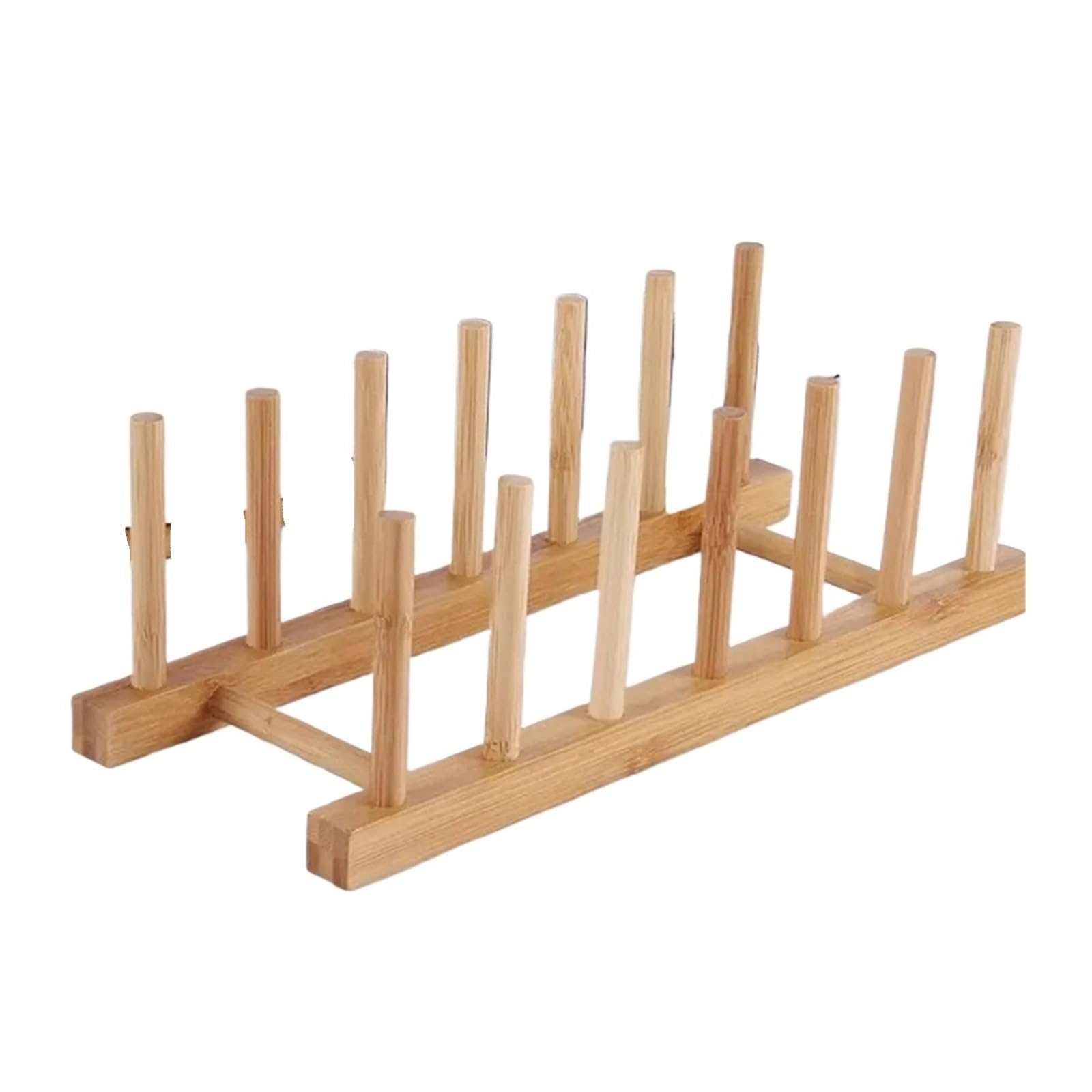 YUPLIODSX Wooden Dish Rack Kitchen Dish Drain Rack