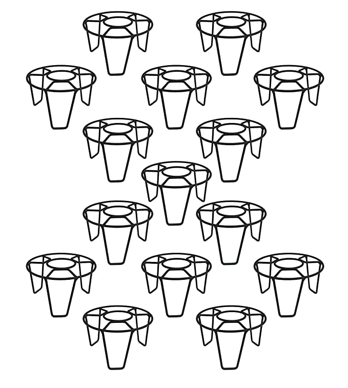HOPz Pack of 15 Flower pot stand Planter stand for Balcony Plant stand indoor Gamla stand Flower pot stand of Iron stand Garden stand Pot Living Room Décor for indoor plants Plant Holder Black (B0B76ND4W5) Amazon Price History, Amazon Price Tracker