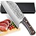 BILLION DUO Cuchillo chino forjado a mano, 20 cm cuchillo de carnicero profesional, cuchillo de cocina de acero al carbono alemán con mango ergonómico
