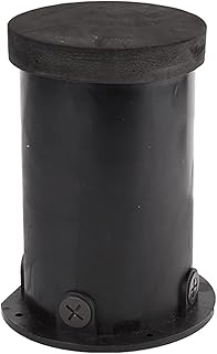 WAC Lighting 5030-PIP-PVC WAC Landscape Accessories Concrete Pour Kit for 3 inch Inground Lightblack