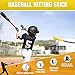 GOIMGN 54” Hitting Stick Baseball Trainer,Batting Practice Equipment for Baseball and Softball,One-on-One Baseball Swing Training Practice Equipment,Improve Swing Mechanics & Bat Speed