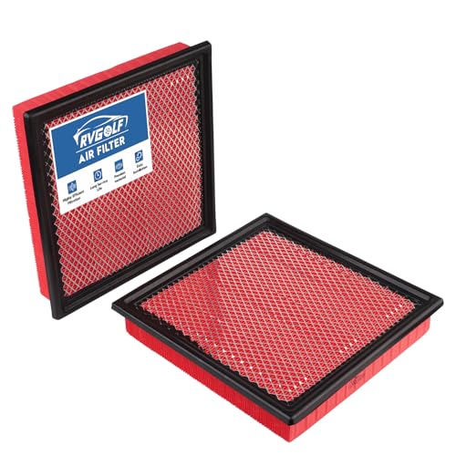 Image of 2PCS Engine Air Filter Fit for F-150 2009-2023, Expedition 2007-2023, F-250 F-350 F-450 F-550 Super Duty 2008-2016, Navigator 2007-2023 Air Filter Replace Engine Filter Car Accessories# CA10262