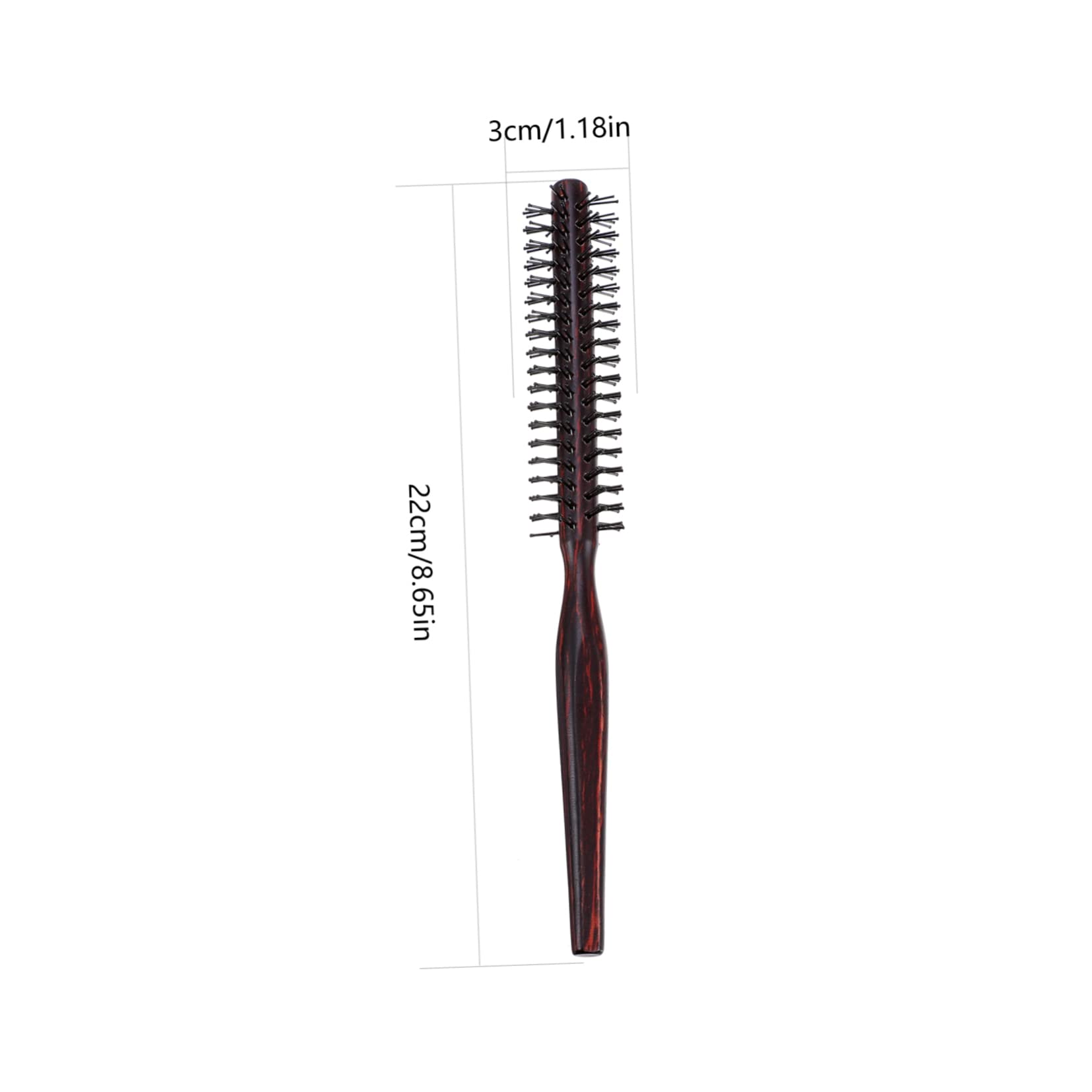 Didiseaon 2 Juegos de Peines de Peluquería de Madera Cepillos para El Pelo Rodillos Rizados Alta Elasticidad sin Tirones Cepillos Transpirables para Peinar para Mujeres 3 Piezas