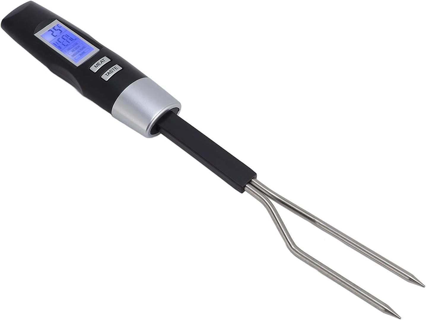 BBQ Thermometer Digital Temperature Fork Digital Meat Thermometer Fork Digital Temperature Fork IP67 Water Proof Instant Read Meat Thermometer Fork BBQ Supplies