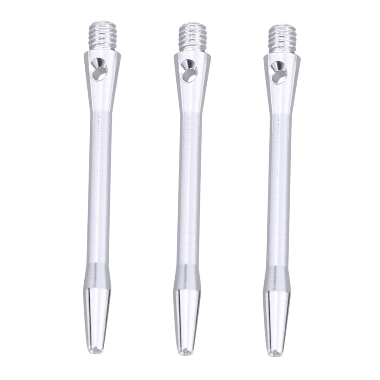 GOOHOCHY Alloy Professional Set 4.5mm Aluminum Dart Shafts 2ba Thread Black Optimize Flight Path Metal Stems