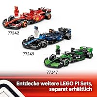 LEGO Speed Champions Aston Martin Aramco F1 AMR24 Rennauto - Spielzeug mit Formel 1 Minifigur zum Sammeln - baubares Modellauto für Jungen und Mädchen ab 10 Jahren und erwachsene Motorsport Fans 77245 – Ansicht 7
