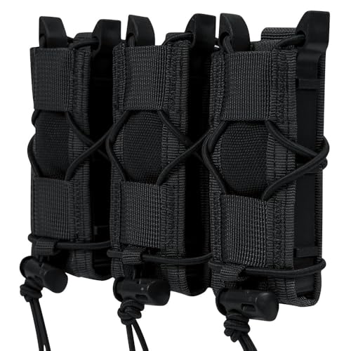 Etui Molle for chargeur triple 9mm porte-munitions robuste - 4