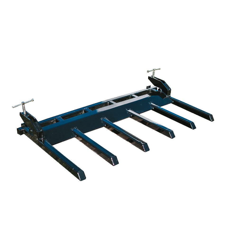 Titan Attachments 21" Fork Length Clamp-On Debris Forks V2, Fits Loader Buckets, Skid Steers