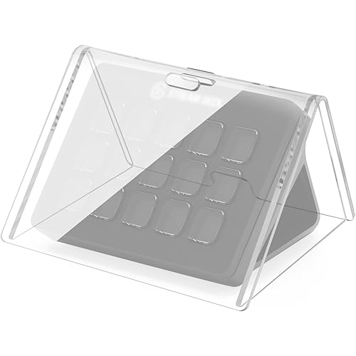 Clear Acrylic Dust Cover for Elgato Stream Deck MK.2, Desk Dustproof Waterproof Protector Case for Elgato Stream Deck MK.2 – Studio Controller (Cover Only)