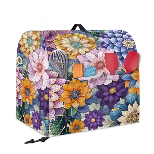 Funda para Mezcladora de Cocina Boho Flower 4.5-5 Quart miniatura 2