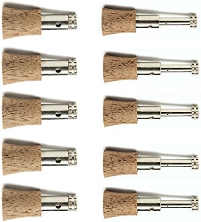 MUXIANG 10 Pcs/lot Tobacco Pipe Pull Rod Cleaning Filter Replacement for 9mm Charcoal Filters