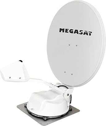 Megasat Caravanman Premium 10 7-12 75GHz Nero Bianco Antenna per Satellite Megasat Caravanman Premium 10 7-12 75GHz Nero Bianco Antenna per Satellite