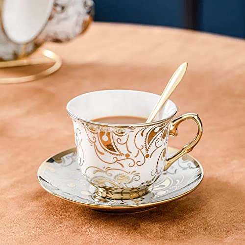 Amazon | セラミックロイヤルコーヒーカップソーサーセットローズ