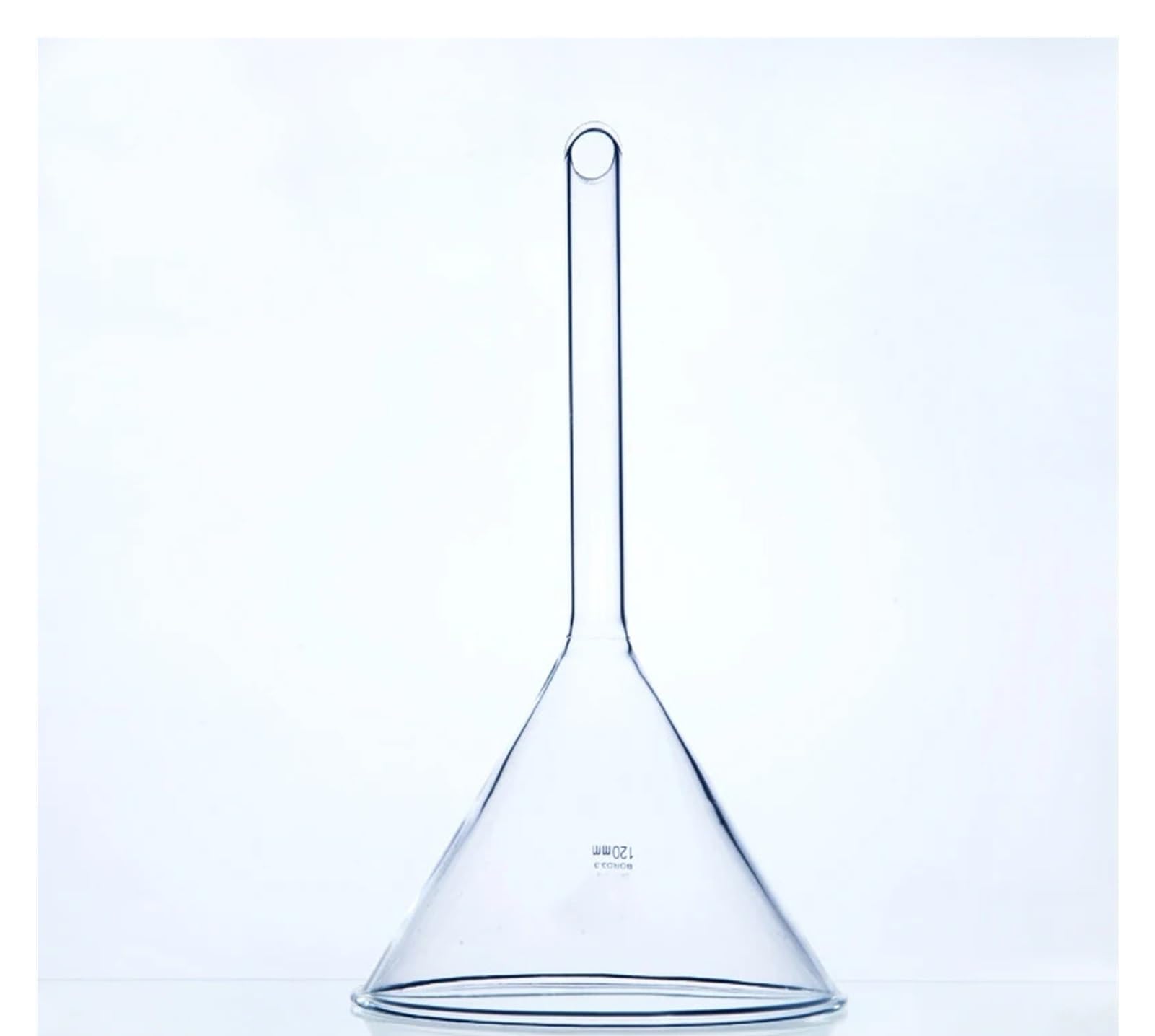 10 Stück/Packung Labor-Dreiecksglas-Trichter, dicker Borosilikatglas-Trichter, Laborausrüstung(90mm)