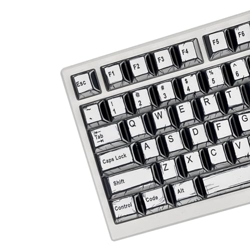 Palettes de lumières mélangées pour personnaliser un clavier mécanique 64 touches