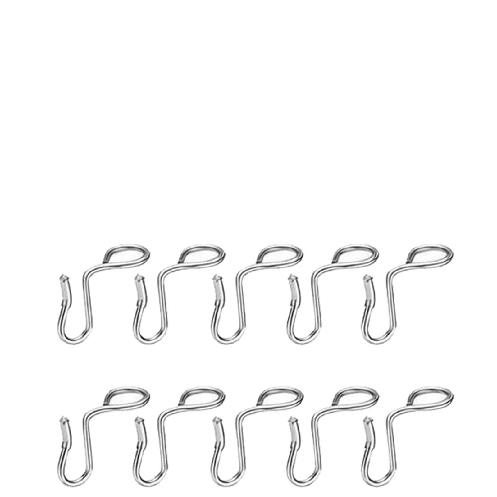 Hangers for Clothes Space Savers 40Pcs Metal Wardrobe Hanger Hooks Multifunctional Cascading for Space Saving(Sliver)