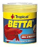 Para peces laberintos Tropical Betta - Comida para peces de lucha (50 ml)