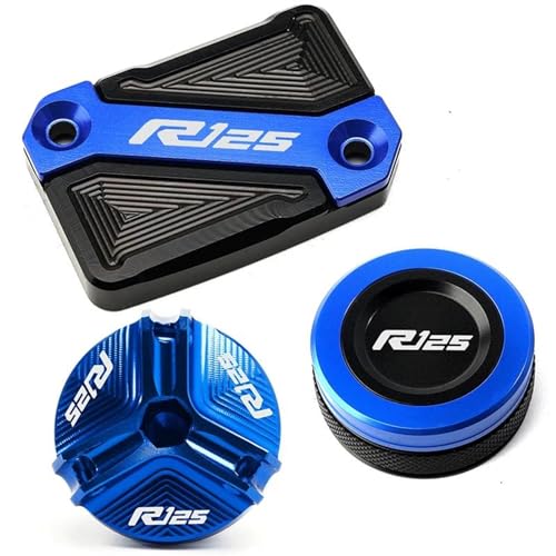Llenado de aceite y tapas de depósito de frenos para motocicleta YZFR125 rojo 4