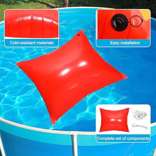 Coussin d'hiver pour piscine hors sol gonflable et résistant - 4