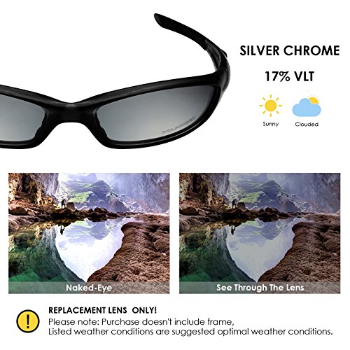 Image of BLAZERBUCK Anti-salt Polarized Replacement Lenses for Oakley Straight Jacket 2007 Sunglass