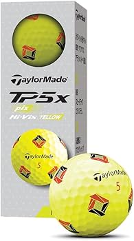 Amazon | テーラーメイド（TAYLORMADE） ゴルフボール TP5x Ye pix