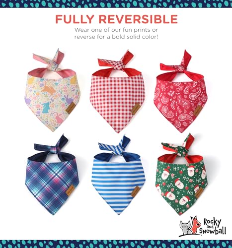Rocky And Snowball Dog Bandanas, Pet Bandanas For Dogs thumb #6