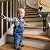 4" X 32" Clear Stair Treads for Wooden Steps Indoor, 15-Pack Pre-Cut Anti Slip Resistant Grip Tape for Steps with Roller, Prevents Slipping for Kids, Elders and Pets