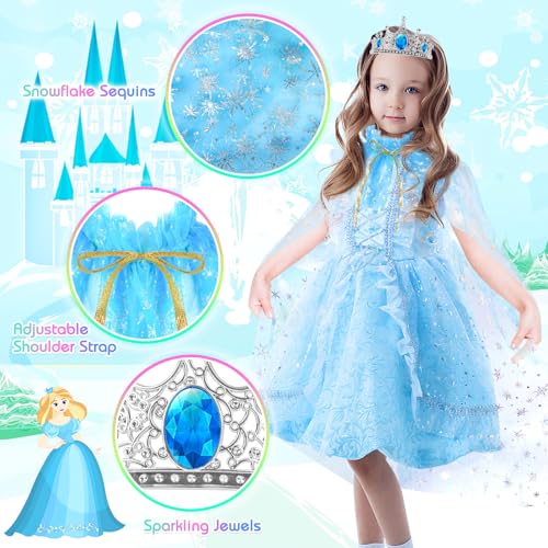 Disfraz Princesa Niñas 3-6 Años Set 5 Piezas miniatura 3