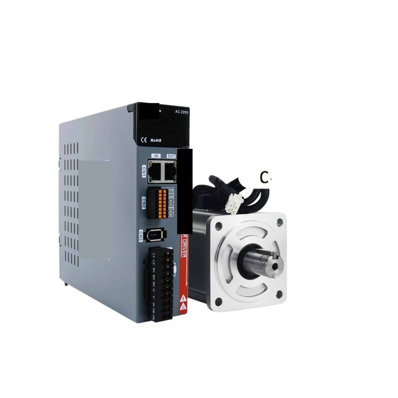 ANERTQUIH Servo Motor 750W and 1000W with servo Driver LC20E kit 80ST 3000rpm high Speed(1KW 4Nm 17b incremt)