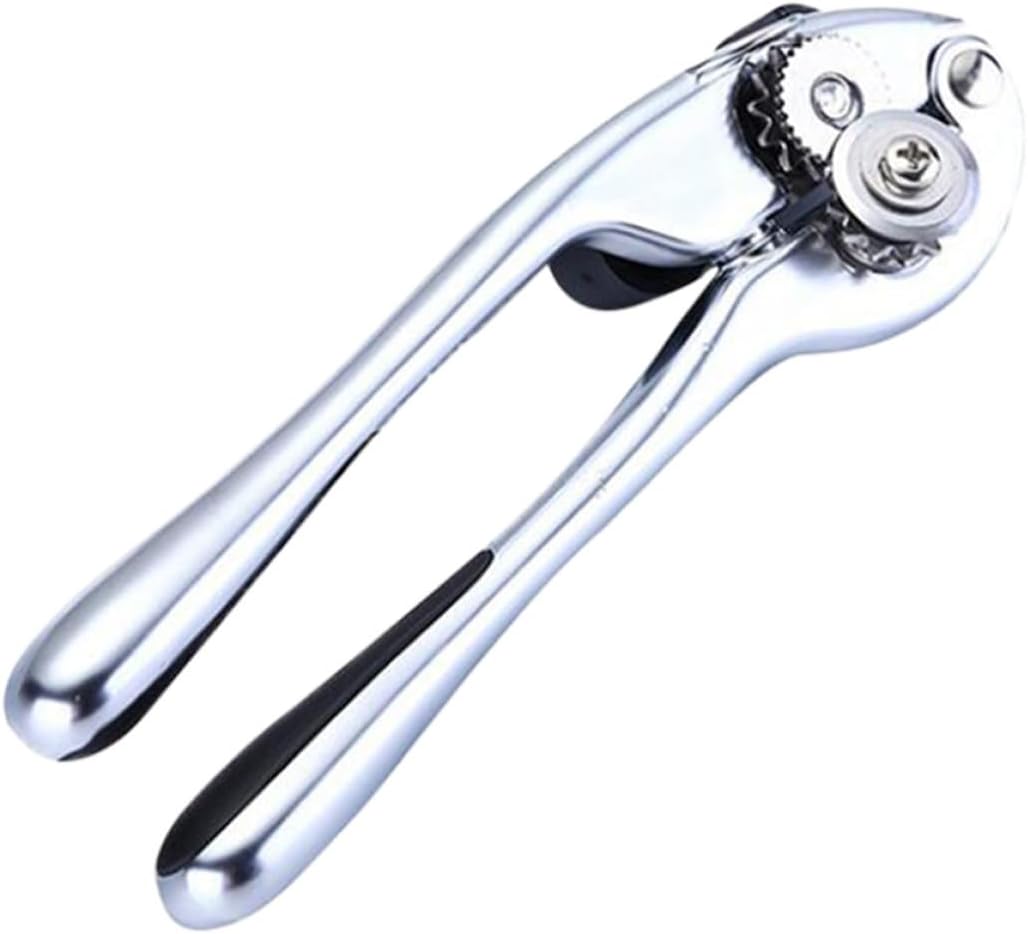 Multifunctional Can Opener Kitchen Tool with Non-slip Handle for Cans and Beer Bottles High-grade Metal for Household and Restaurant Use