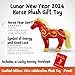FoxE Year of The Horse Plush Toy 2026 with Lucky Money Envelope, Chinese Zodiac Lunar New Year Stuffed Horse, Soft Red Zodiac Plush Gift for CNY Home Decoration and Festival Display