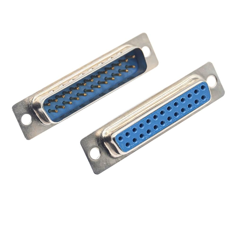 1/2/5pcs DB9/15/25/37 Gat/Pin Vrouwelijke/Mannelijke Blauw Gelaste Connector RS232 Seriële Poort Socket D-SUB Adapter(DB15,Male_1PCS)