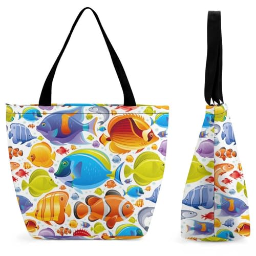 Sac à main pour femme poisson sous l'eau fini le manque de place en voyage