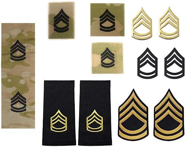 U.S. Army Sergeant First Class (SFC) E-7 Rank Bundle Male