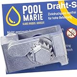 Drahtspanner/Spannschloss aus Zinkdruckguss – sturmsicher, nachspannbar ohne Durchtrennen, Made in Germany – für Poolplane, Poolabdeckung, Zaun & Drahtseil – PoolMarie