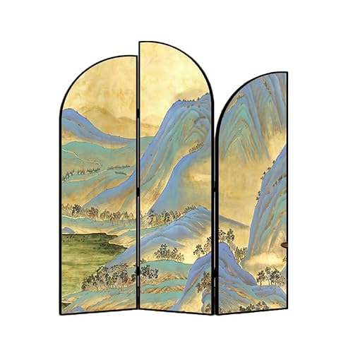 PFCDZDU Room Divider, Privacy Screens Painting Canvas, Foldable Portable Partitions