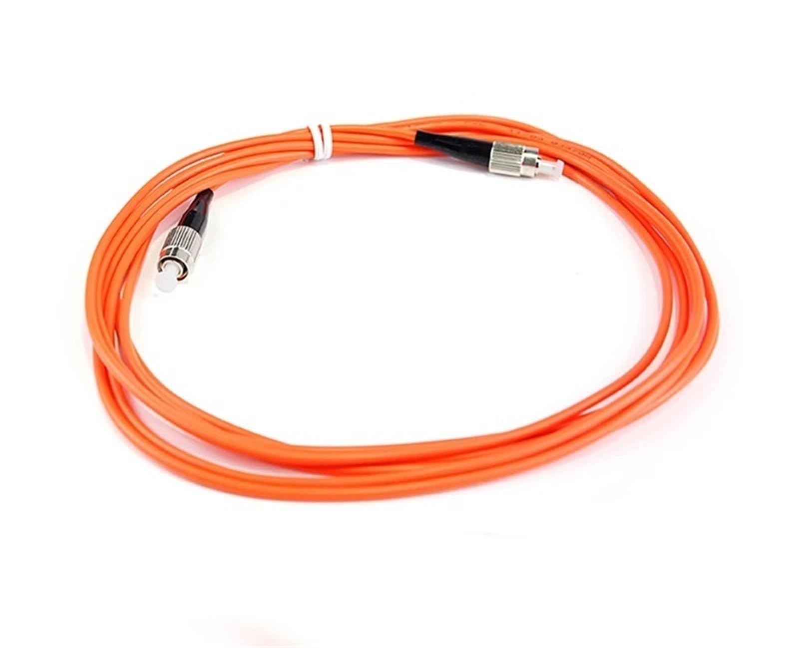 Lot de 20 Cordons de raccordement à Fibre Optique FC multimode simplex 3 mm OM2 50/125 um 1-10 m(1MTR)