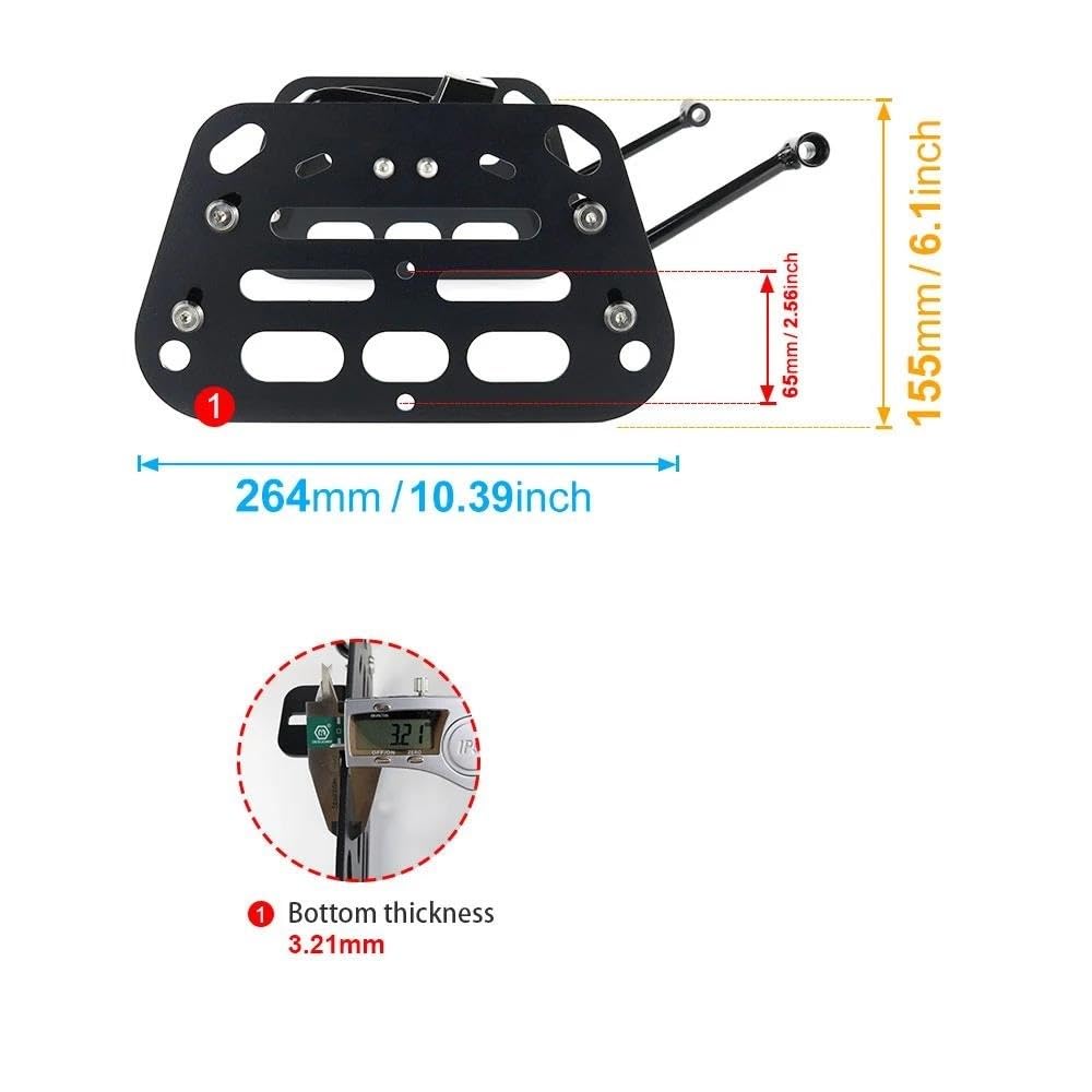 Portaequipajes Cajas Moto para Triumph Speed ​​Twin 1200 2019-2025 Soporte De Alforja Motocicleta Bastidores Lateral
