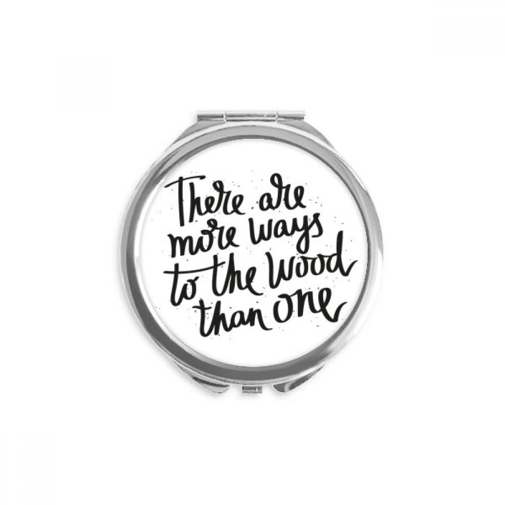 Miroir de Maquillage Ronde de Poche compact pour corriger son teint partout