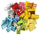Das Spielset enthält eine einfache Anleitung, die den Kleinkindern Ideen und Inspiration anbietet, um sie beim Bauen zu unterstützen und verschafft gleichzeitig Entwicklungsvorteile für Vorschulkinder