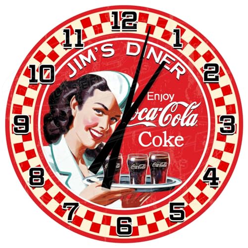 Decorative Concepts Coke Diner Customized Vintage Small 12