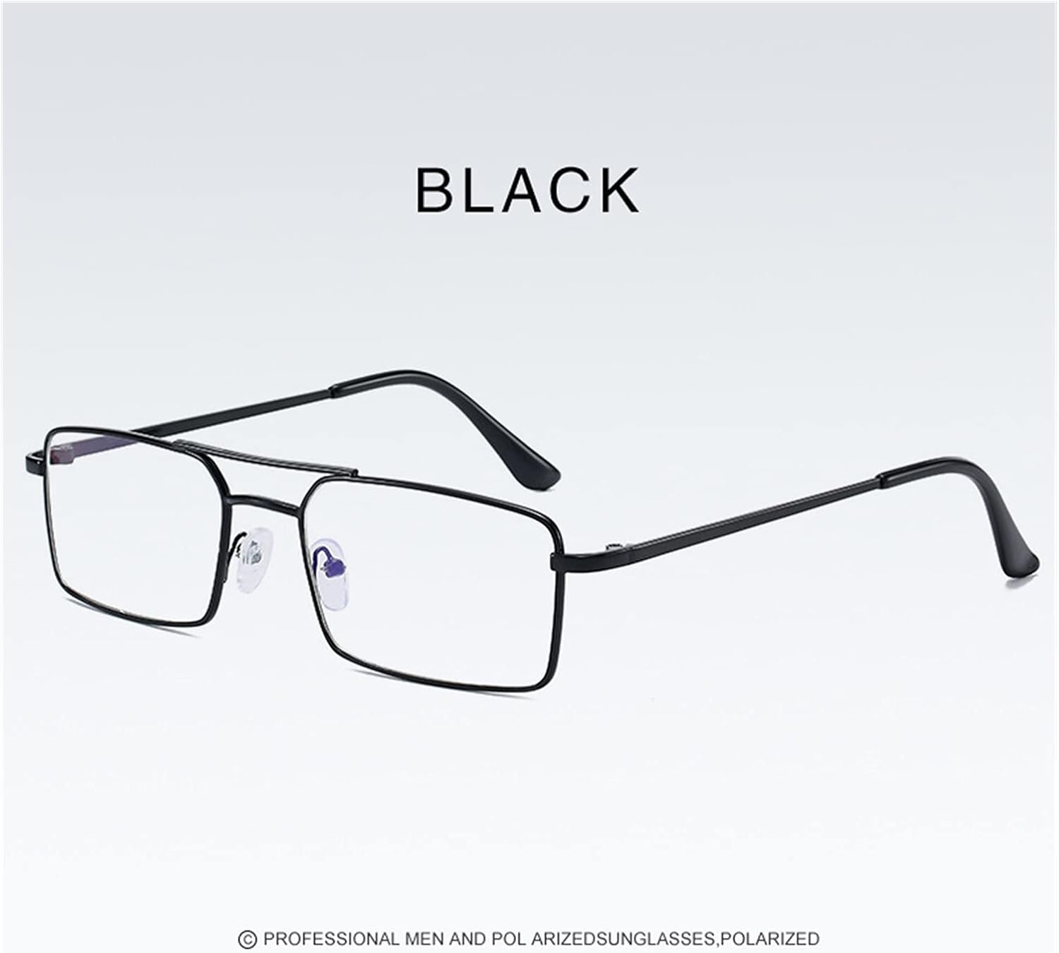 スクエア女性サングラス合金メタルメタル小フレームクリアダブルメンズサングメガネ女性ビンテージシック