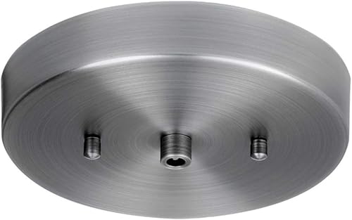 Globe Níquel cepillado Metálico 1 luces Colgante Canopy