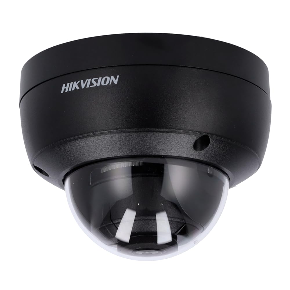 Hikvision - DS-​2CD2143G2-​IS(2.8mm)​(Black) - Caméra dôme IP antivandalisme 4MP - Vision Nocturne 30m