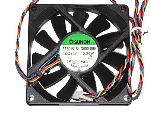 80 x 80 x 15 mm EF80151S1 Q000 S99 8 cm