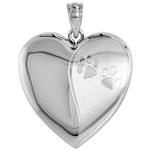 Sabrina Silver Heart Locket and Urn Necklace #TOP22