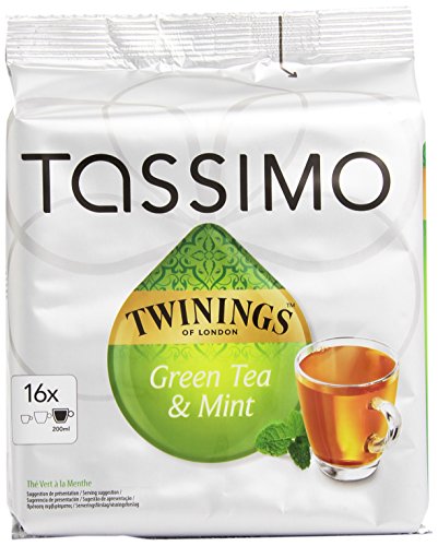 Tassimo Dosette Thé Twinings Thé Vert à La Menthe 32 Boissons 16 T Discs