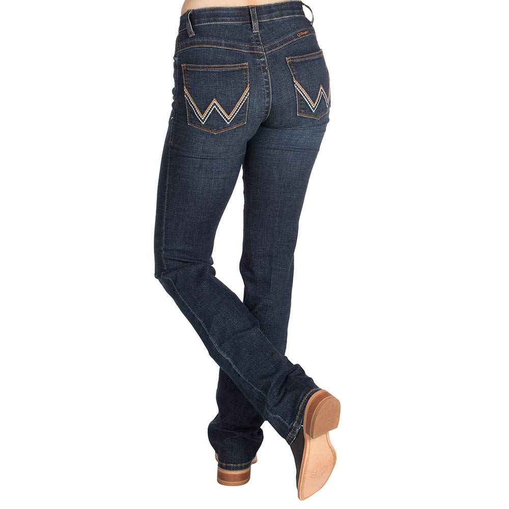 Wrangler Women's Willow Mid Rise Boot Cut Ultimate Riding Jean, Lovette, 13