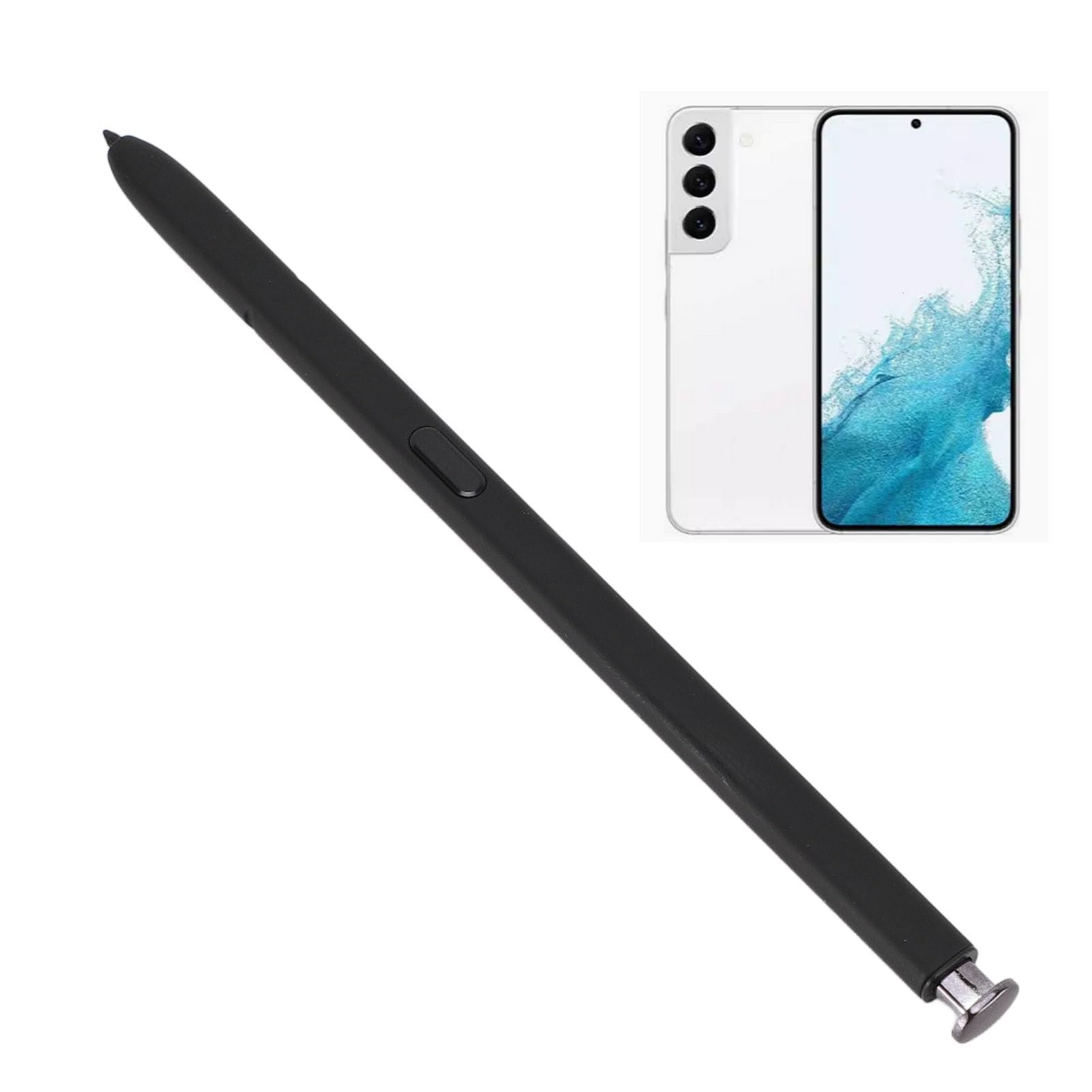 ASHATA Pennino capacitivo universale per touch screen per S22 Ultra 5G, pennino multifunzione ad alta sensibilità con 5 punte e kit di pellicole proteggi schermo per telefono
